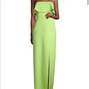 Aidan by Aidan Mattox
Strapless Crepe Column Gown